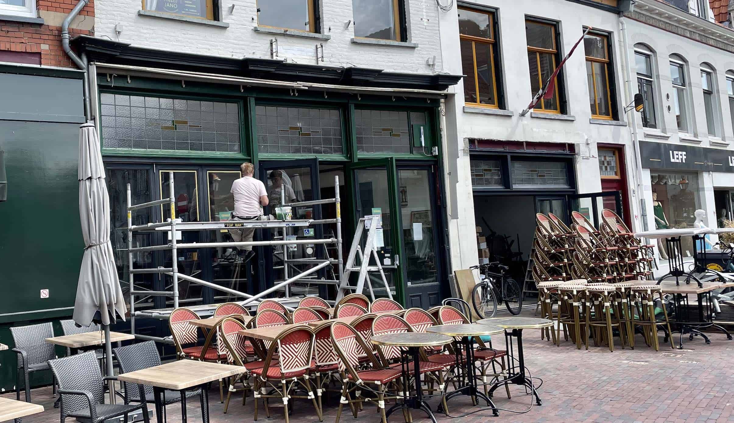 Tapperij Hendrick opent eerst terras, daarna café